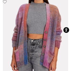 Redone 90’s Cardigan multi- color